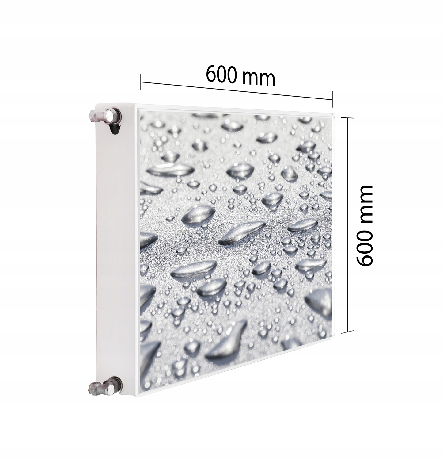 Magnetická Krytka Na Radiátor 60x60 Kapky Podložka Magnet