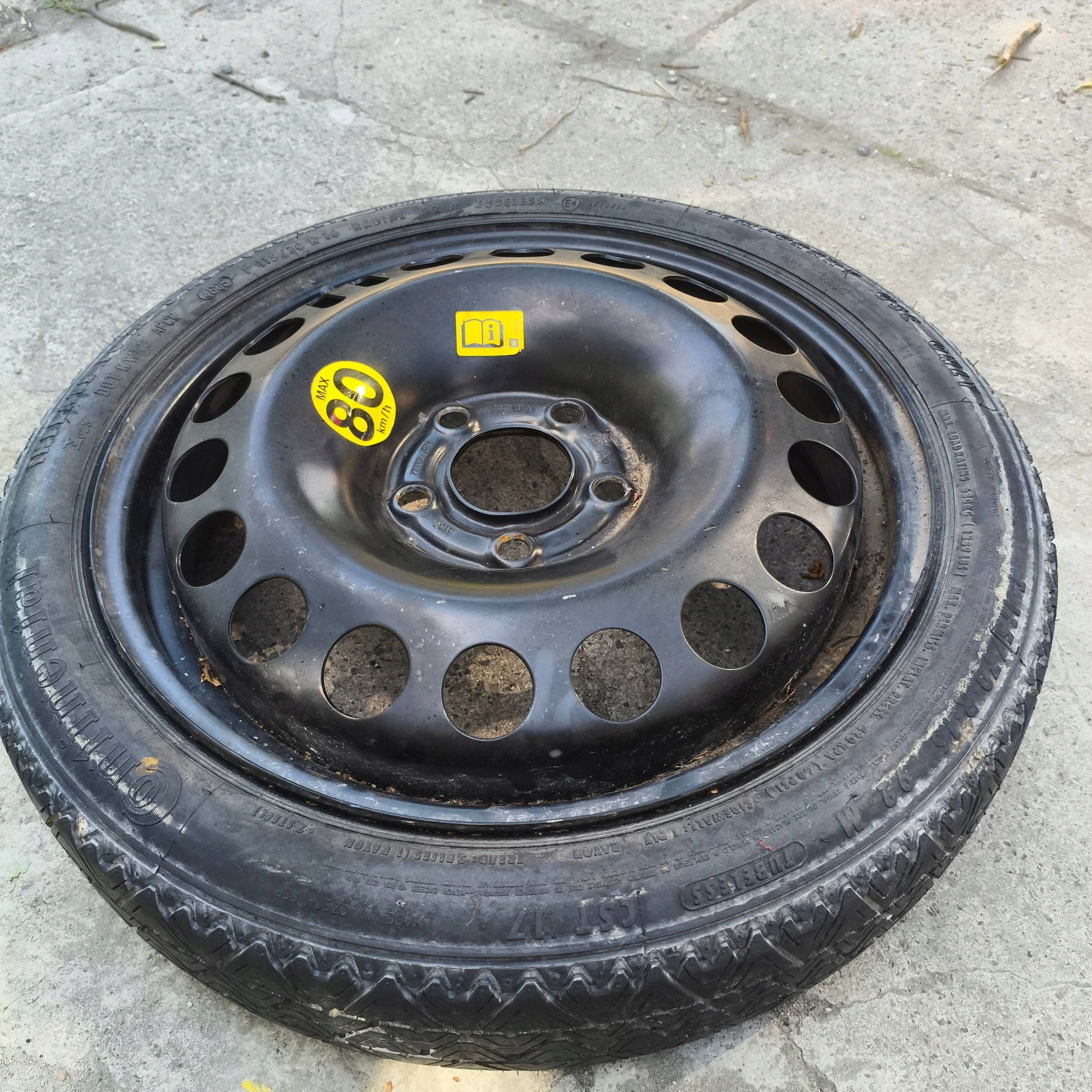 wheel spare R16 Opel Vectra C 2004