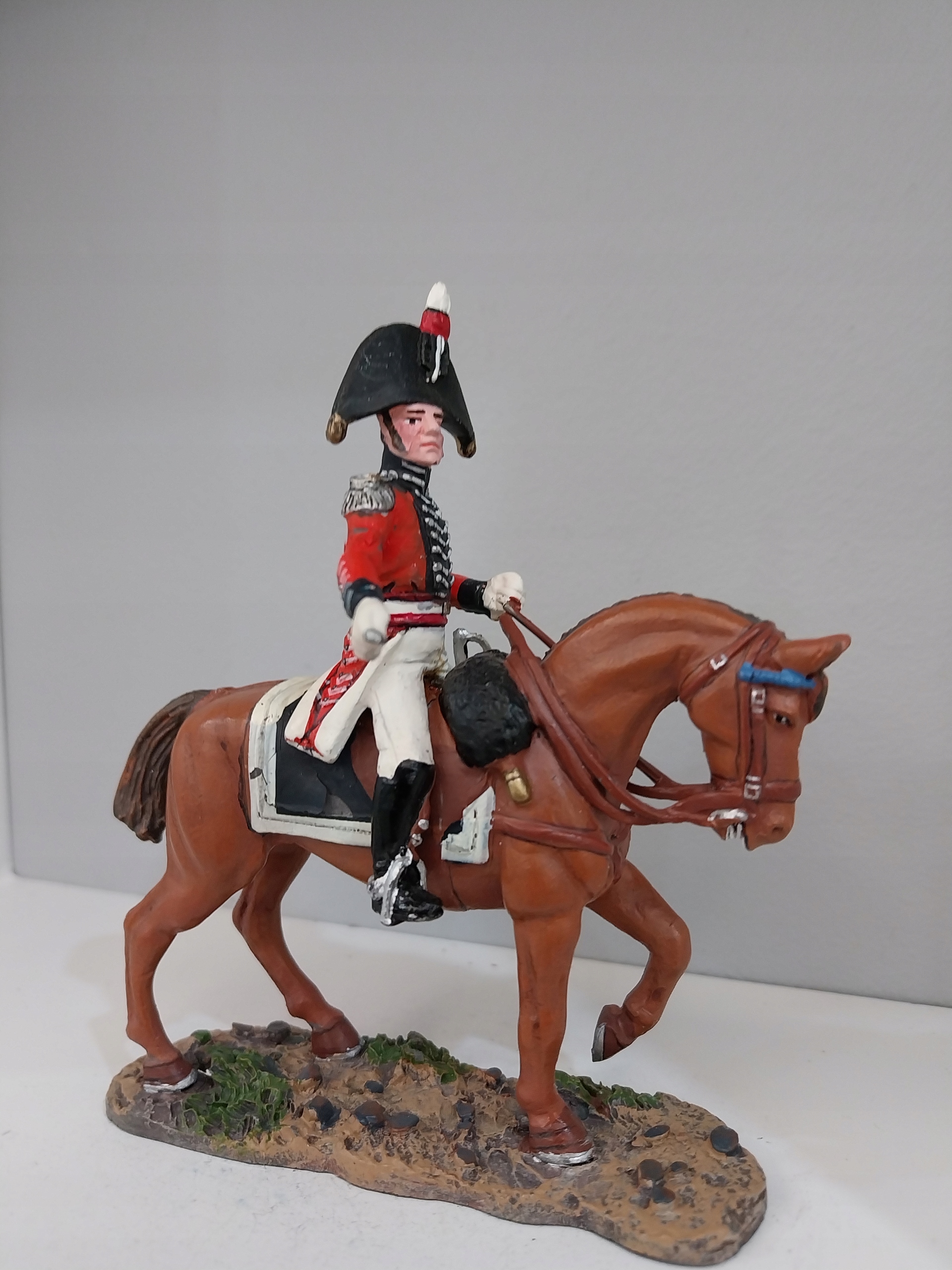 Britský štábní důstojník 1815 Del Prado 1/30 SNC108