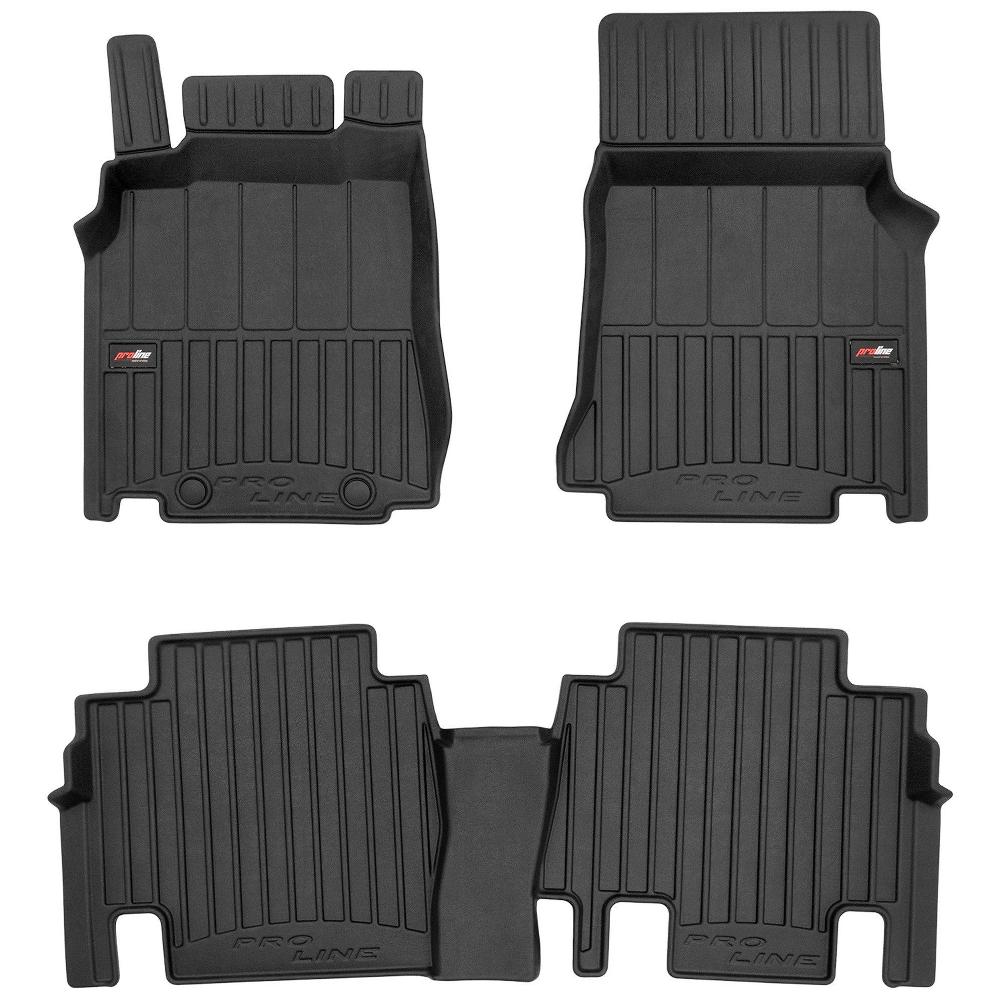 3D gumové koberce Mercedes Vaneo W414 2002-2015
