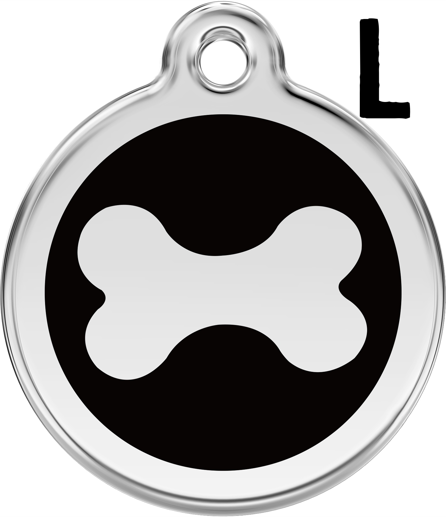 Red Dingo Emalovaný přívěsek s gravírováním L 3,8 cm