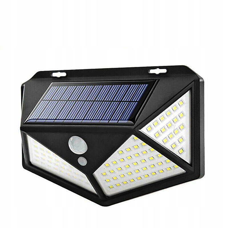 

Lampa Solarna Czujnik Ruchu Zmierzchu 100 Led Smd