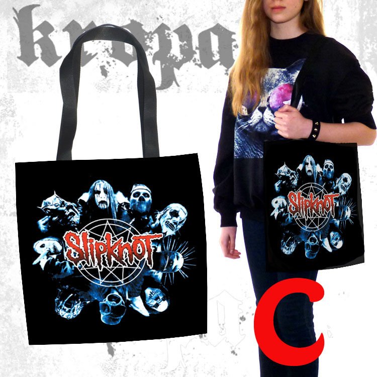 Torba na ramię SLIPKNOT FullPrint WZORY! Tematyka, motyw Torba na ramię SLIPKNOT FullPrint WZORY!