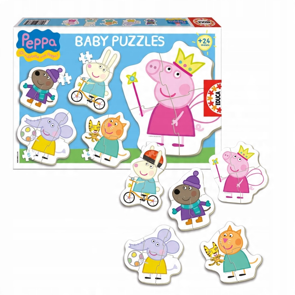 

Puzzle dla Malucha Świnka Peppa 24 Elem.