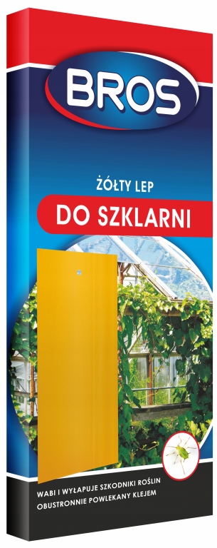 

Lep do szklarni żółty Bros 10 szt