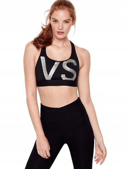 Victoria's Secret dámská sportovní podprsenka The Player černá S