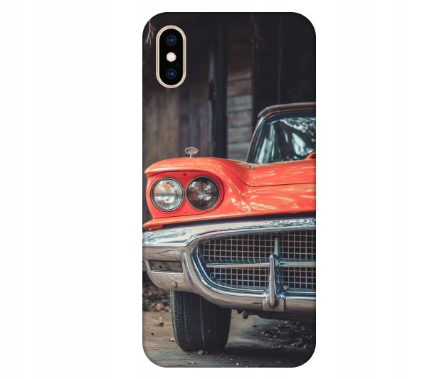 

Etui na telefon iPhone X / Xs Samochód vintage car