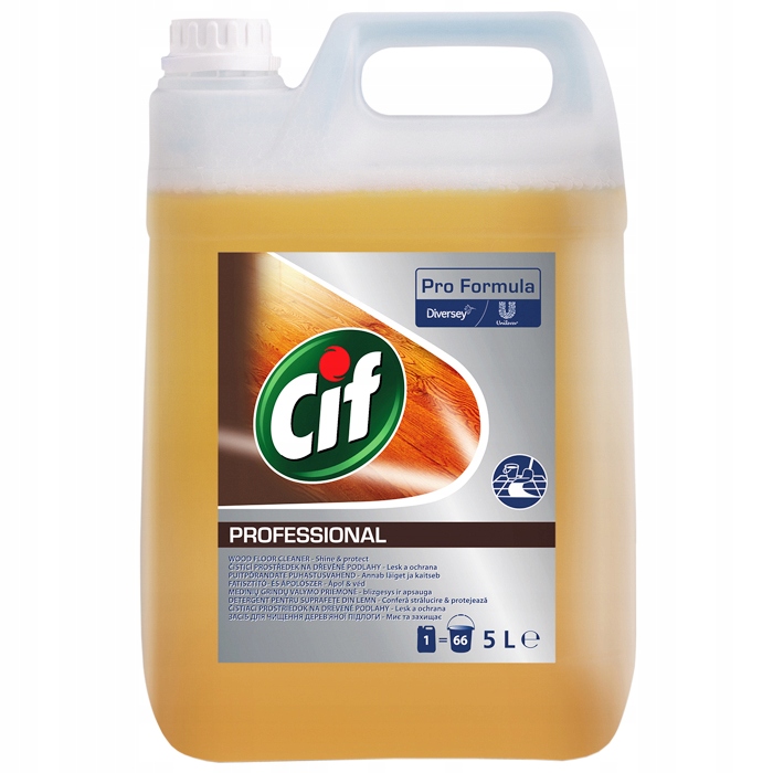

Cif Wood floor płyn do mycia podłóg drewnianych 5l