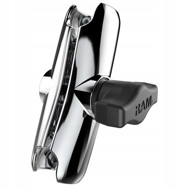 Ram Mounts Rameno s dvojitým konektorom Chrome RAM-B-201CHU