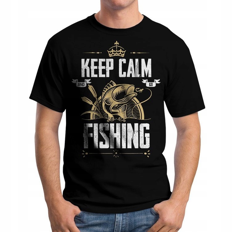 

Koszulka T-Shirt Na ryby dla wędkarza L
