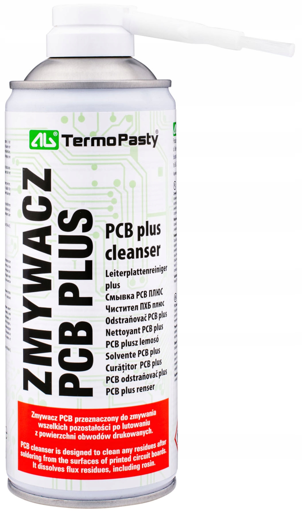 

Zmywacz Pcb Plus Spray 400ML Rozpuszcza Topniki