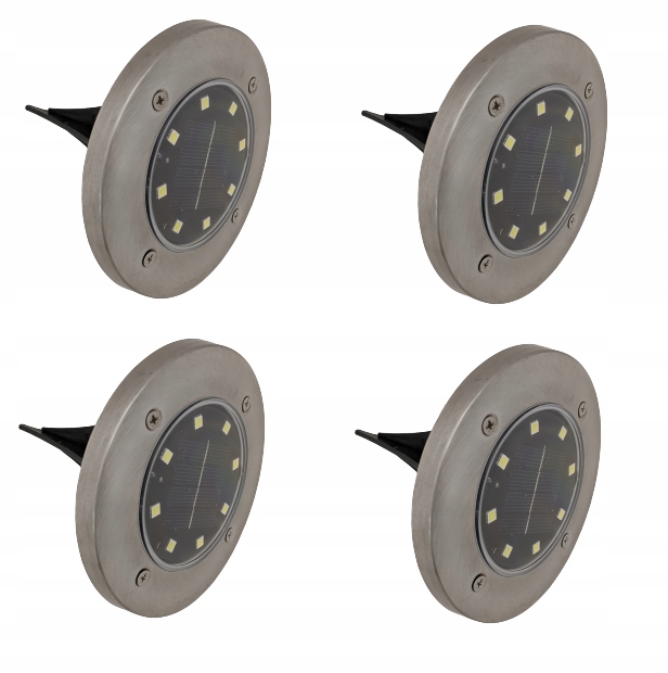 

4 x Lampa Solarna Najazdowa Dogruntowa 8 Led