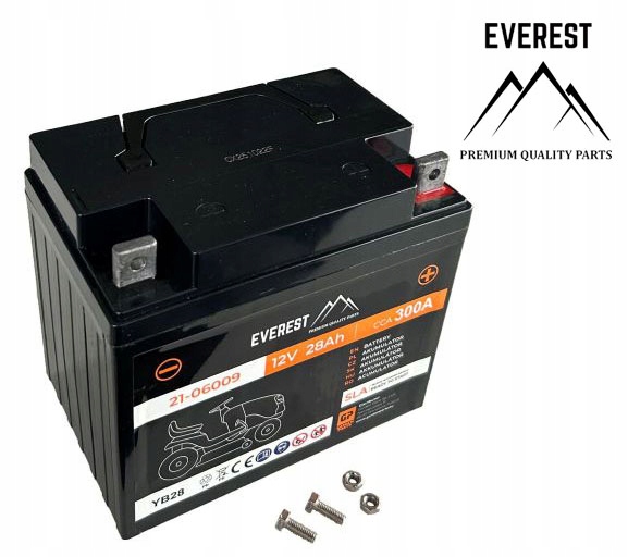 Gélová Batéria (agm) 12V 28Ah Pravá Plus Everest