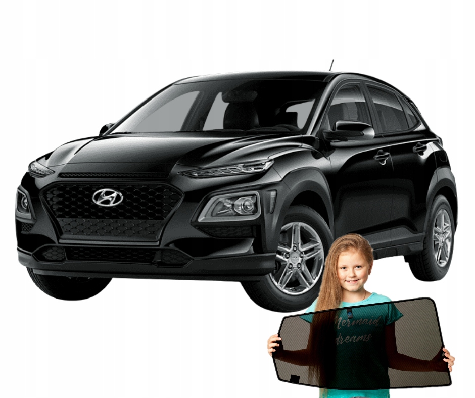 Záclony na magnetech Hyundai Kona od roku 2017