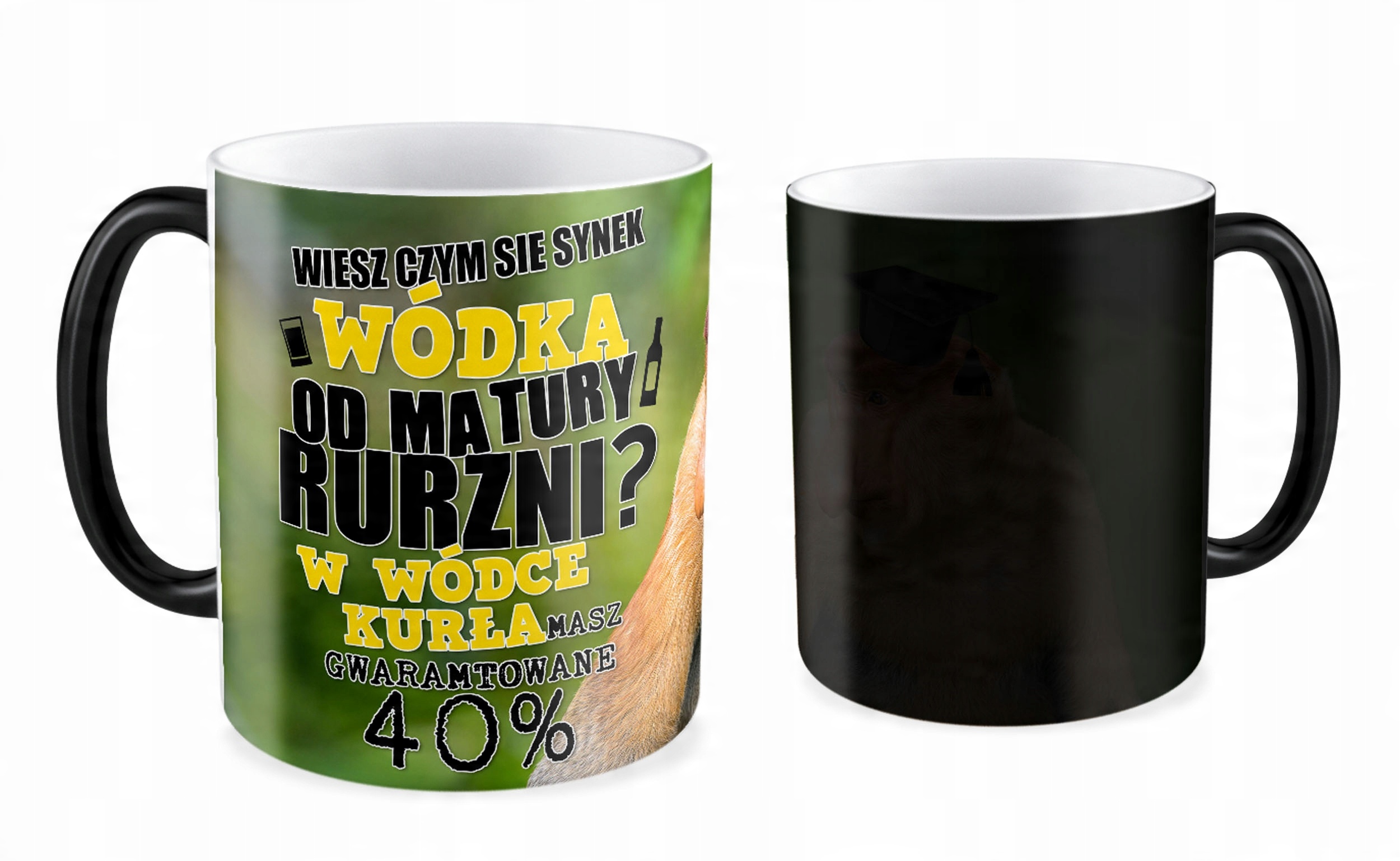 

Kubek magiczny Nosacz Kurła Matura maturzysta
