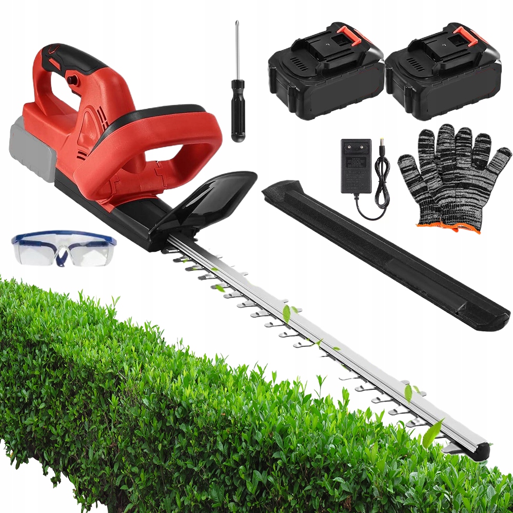 Bezdrátové Nůžky Na Živý Plot Pro Stříhání Větví Akumulátorové 52 CM 21 V