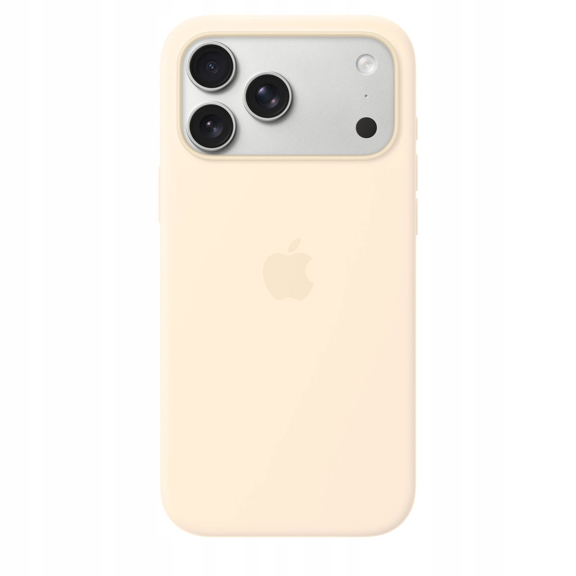 iPhone 17 Pro Max Silicone Case with Ms Vanilla