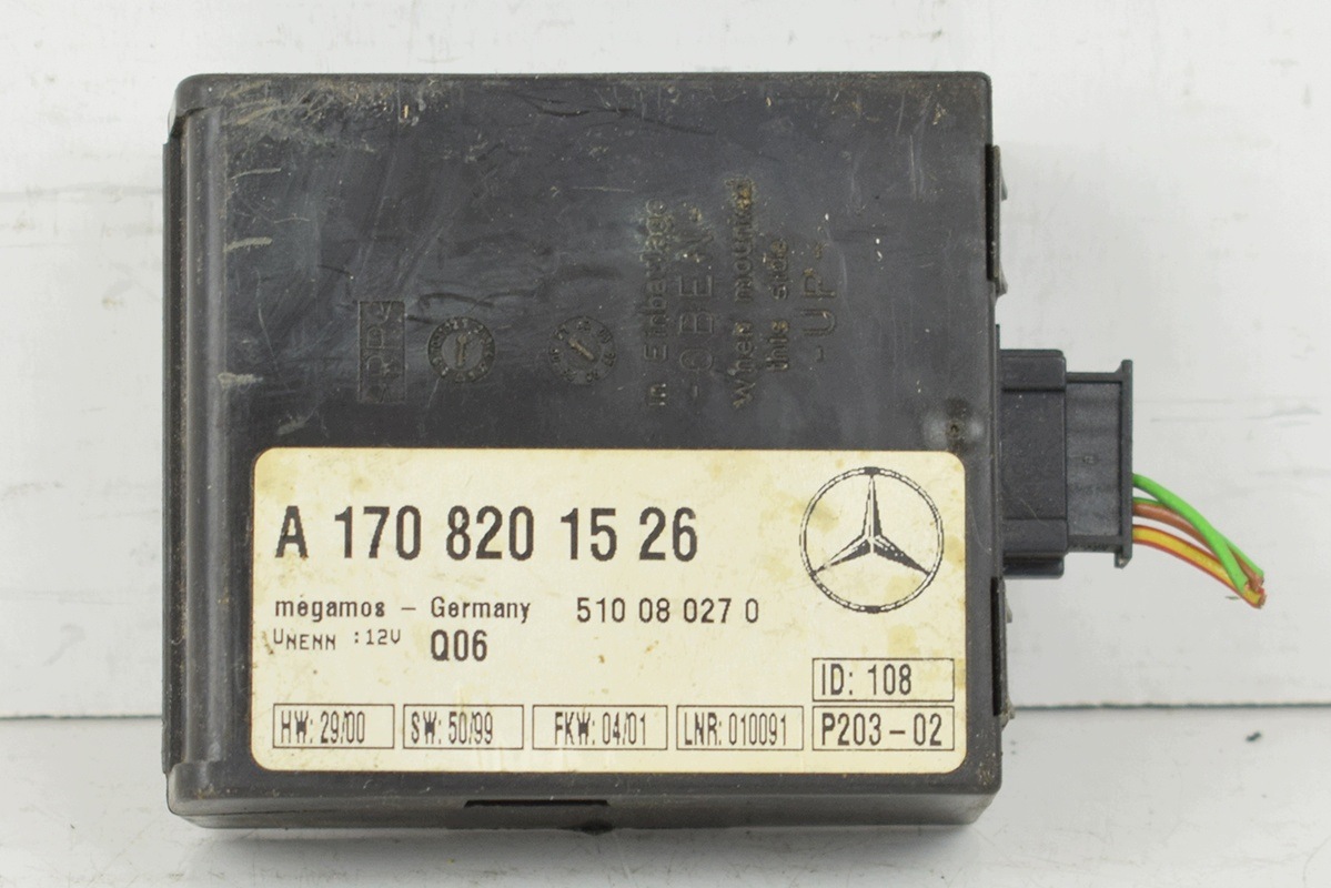 module alarm module control unit MERCEDES SLK A1708201526