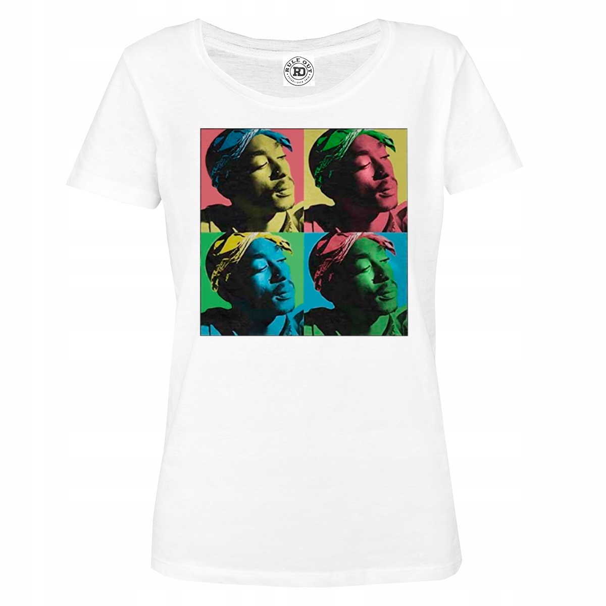 

Damska Koszulka Bawełniana Muzyczna Raper Tupac 07