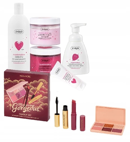 Zestaw Kosmetyków Marshmallow Truskwaka Do Makijażu Zestaw