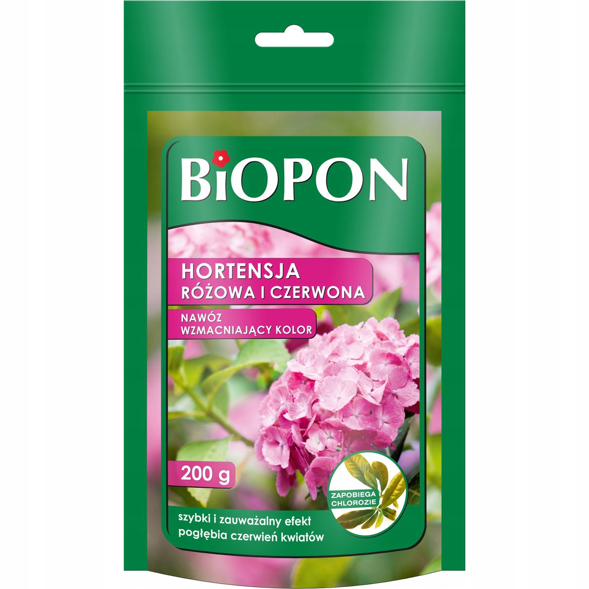 

Biopon Nawóz Wzmacniający Kolor do Hortensji 200g
