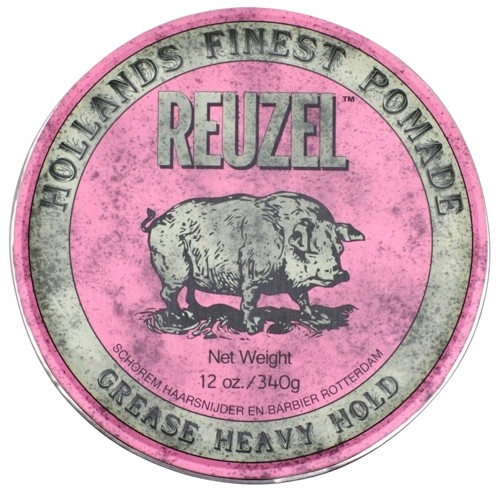 Reuzel Růžová Prase Pomáda pro husté a kudrnaté vlasy a styling 340 g