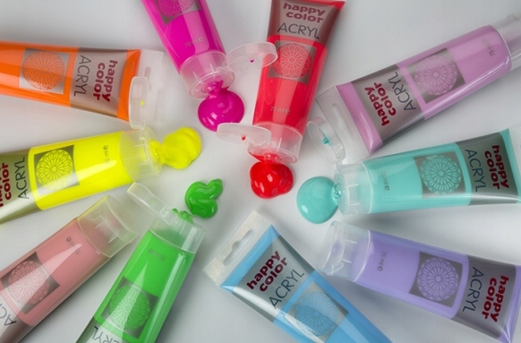 FARBA AKRYL75 ML SATYNOWE SREBRO (811) 9754