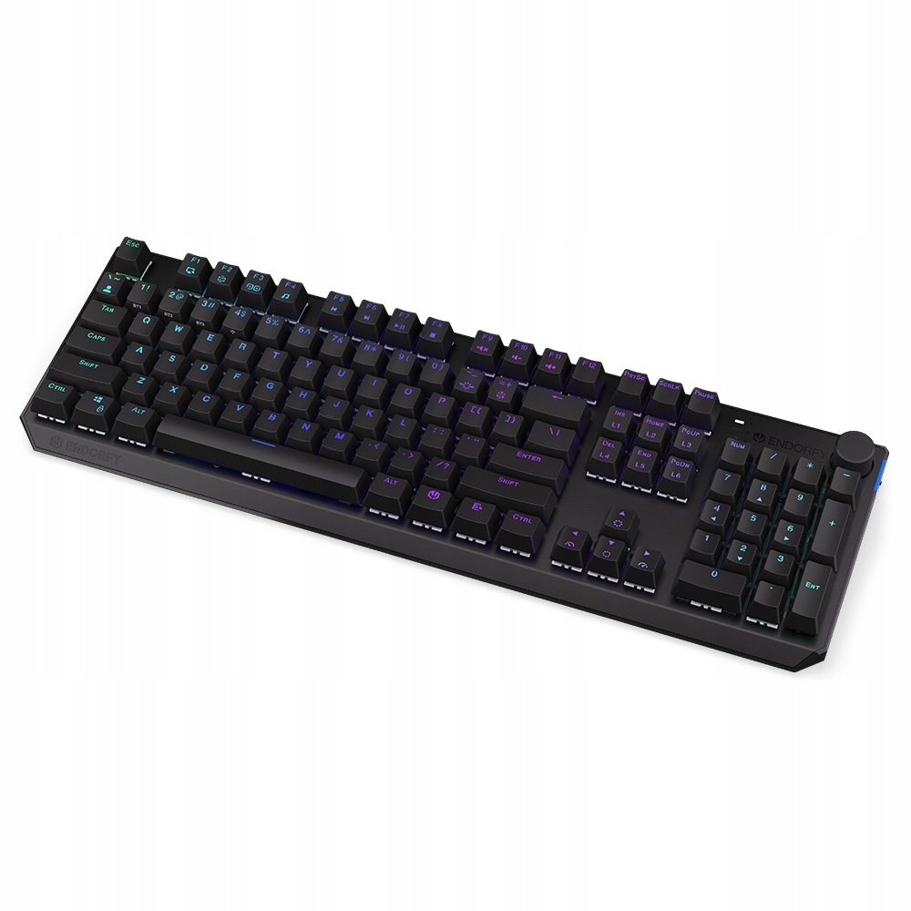 Klawiatura Endorfy Thock Wireless Red, Kailh Red, 2.4 GHz, Bluetooth