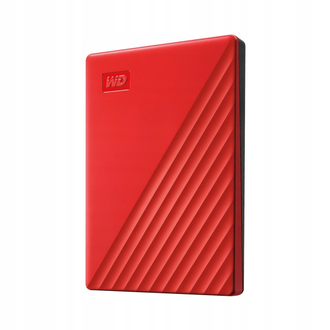 WD My Passport 4TB HDD USB 3.2  Czerwony