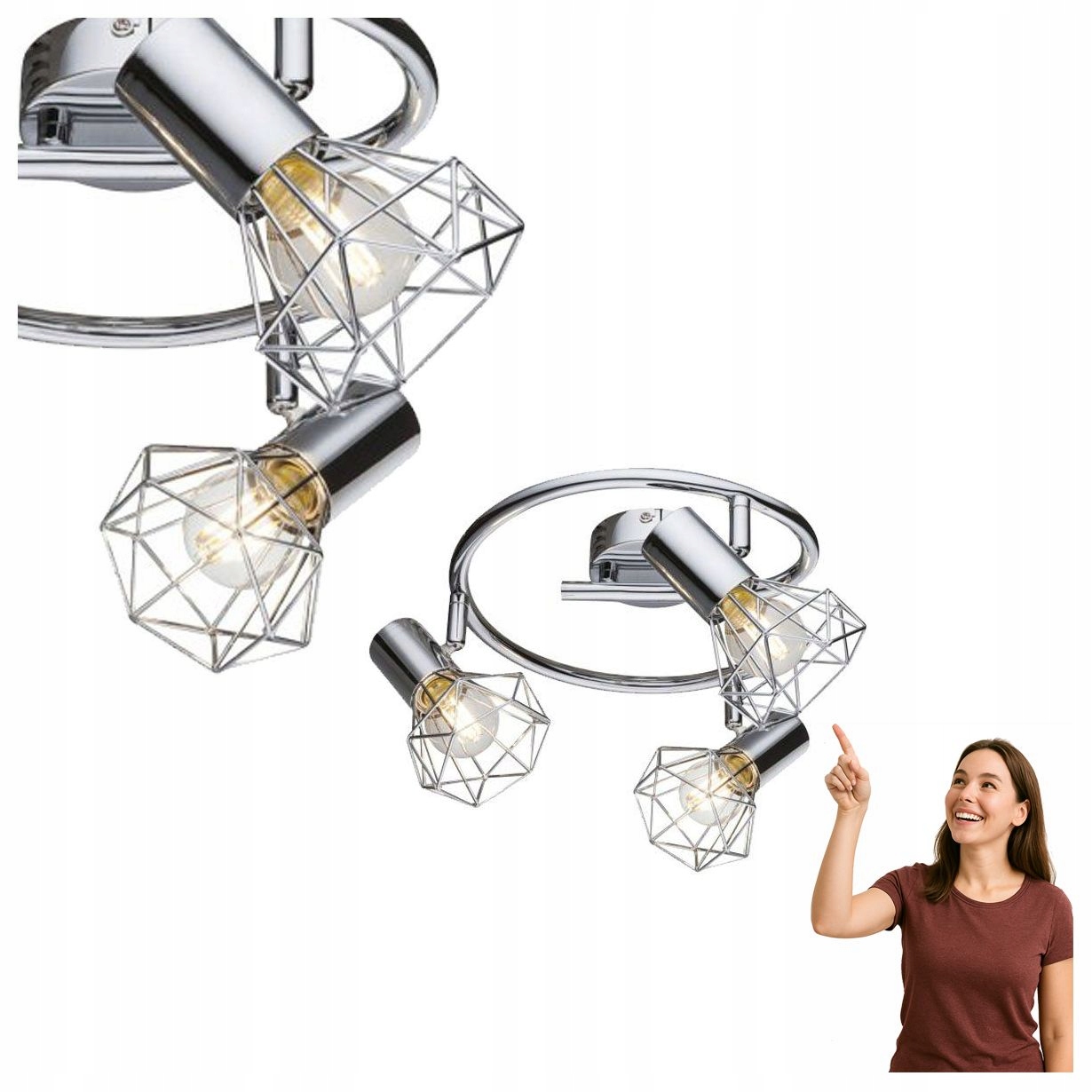 Reflektorová spotová lampa Xara I 54802-3 Globo