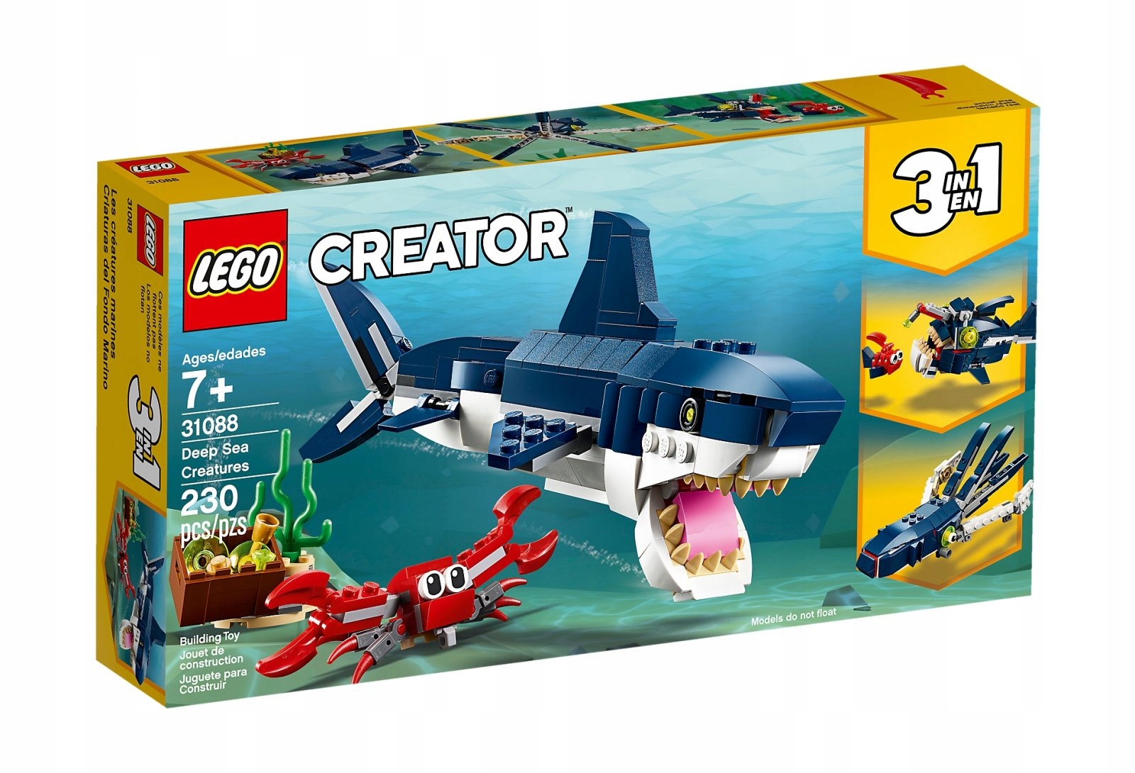 

Lego Creator 31088 Morskie Stworzenia