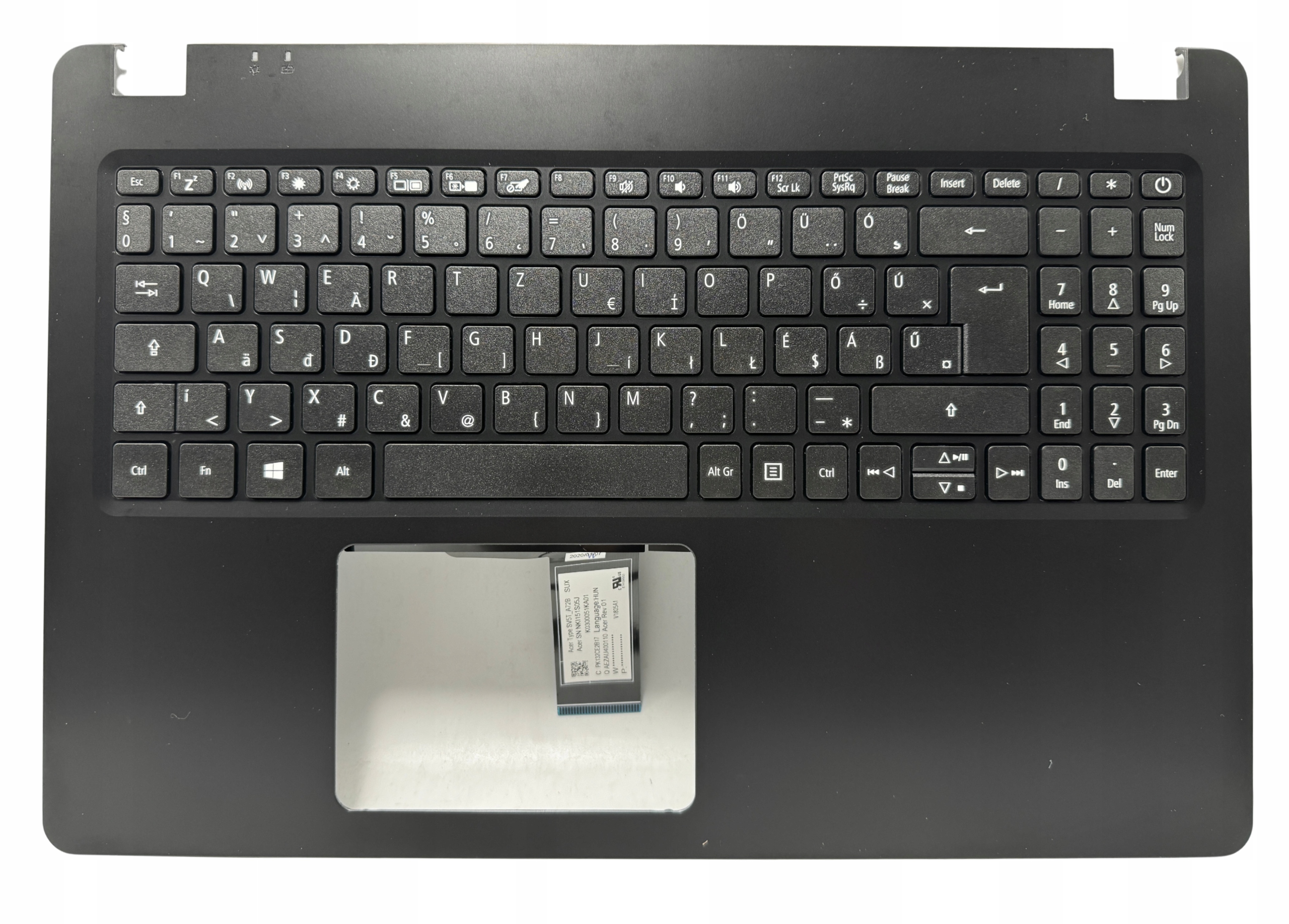 Palmrest horní kryt klávesnice Acer Extensa EX215-51 6B.EFQN2.020