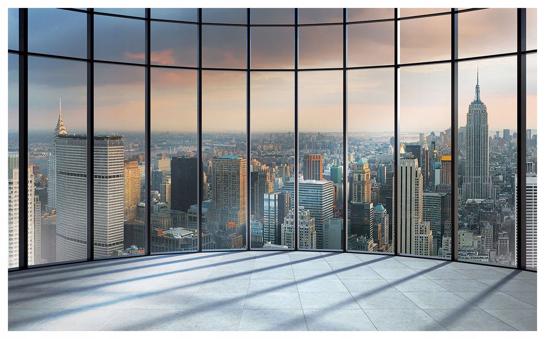 Fototapeta New York Empire State Building panorama 368x254 lepidlo