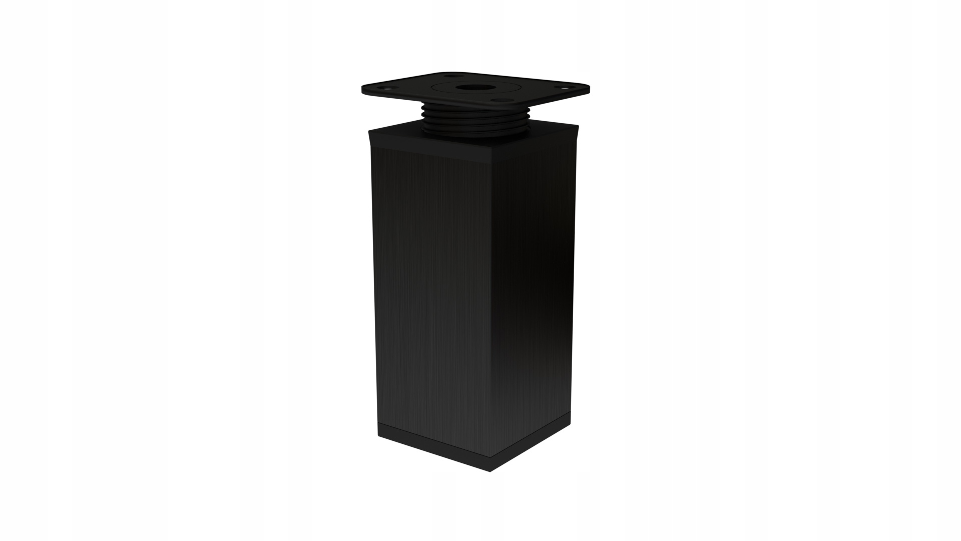 

Nóżka meblowa czarna regulowana 40x40x100 mm