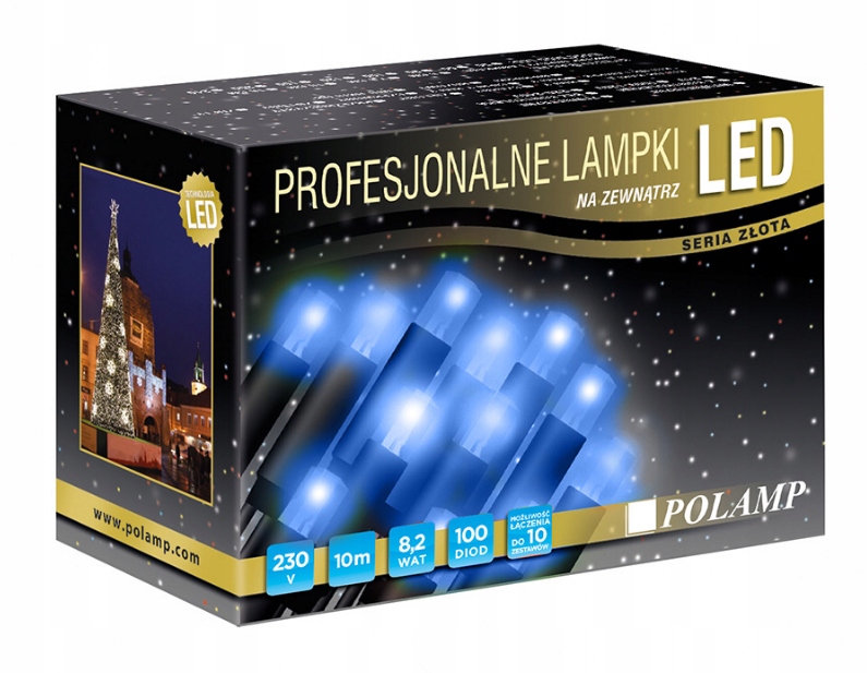 

Lampki Choinkowe Led Niebieskie Zewnętrzne 10 m
