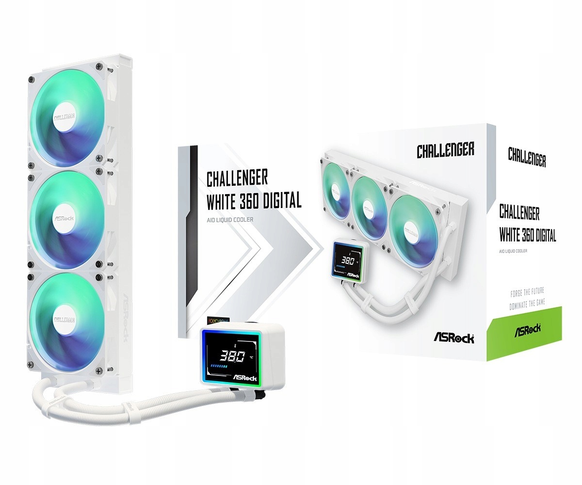 Водяне охолодження ASRock Challenger White 360 Digital