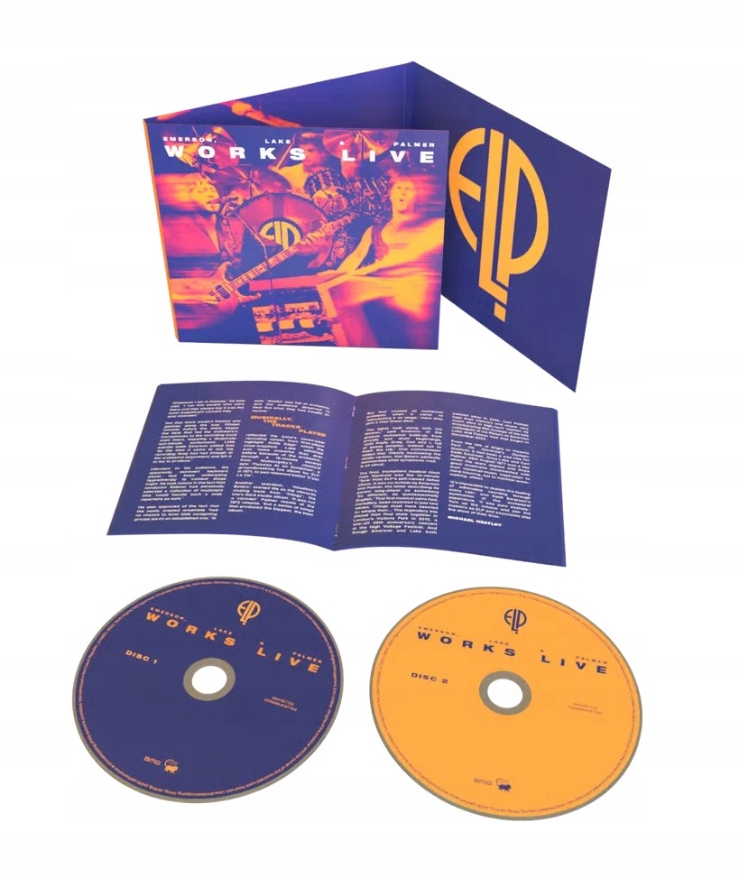Emerson, Lake And Palmer: Works: Live, Canada 1977 2CD