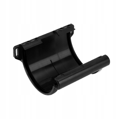 Łącznik rynny Galeco PVC 110 czarny