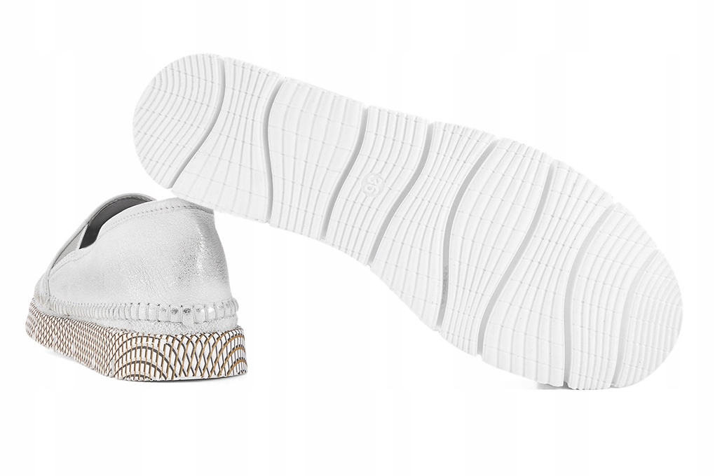 MACIEJKA 03512-35 PÓŁBUTY ESPADRYLE MOKASYNY SKÓRA Stan opakowania oryginalne