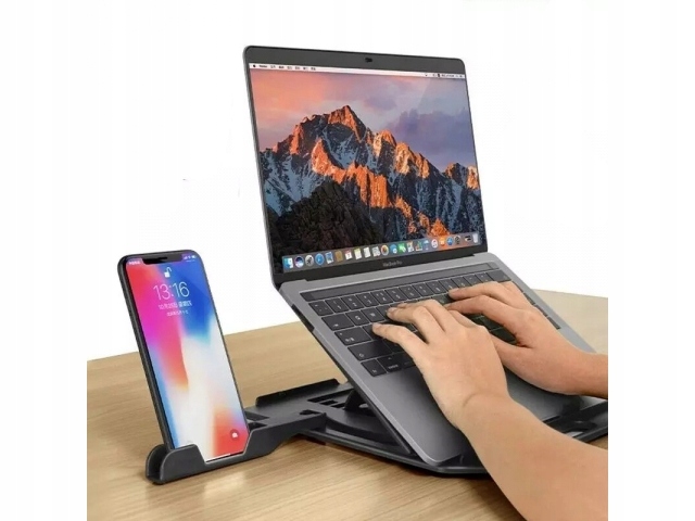 Stolik / podstawka pod laptopa SATIS EB128 + ELASTYNA ŻEL GLUT SLIME GUMA DO CZYSZCZENIA KURZU SAMOCHODU AUTA AGD XXL