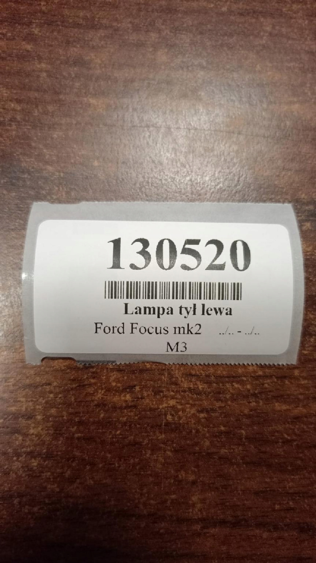FORD FOCUS MK2 KOMBI light left rear part 4M5113405