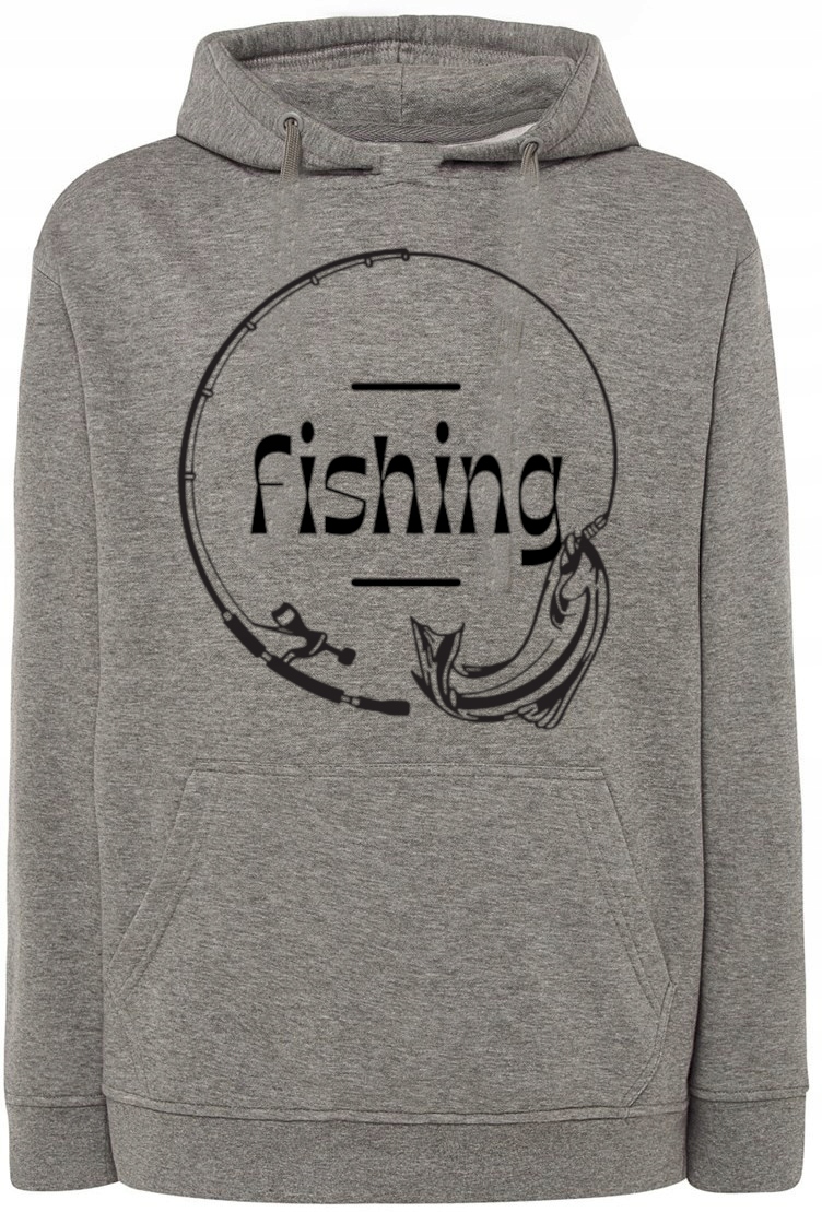 Pánská mikina s potiskem Rybaření Fishing r.XL