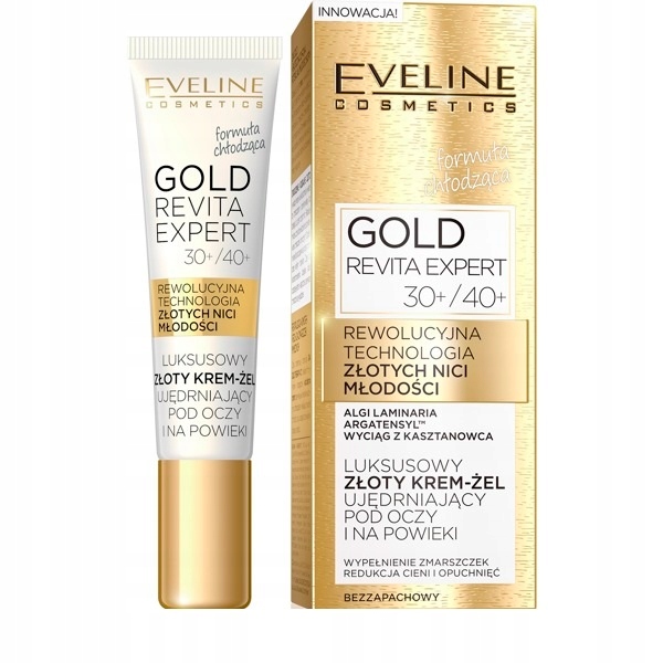 

Eveline Gold Revita krem-żel pod oczy 30+/40+
