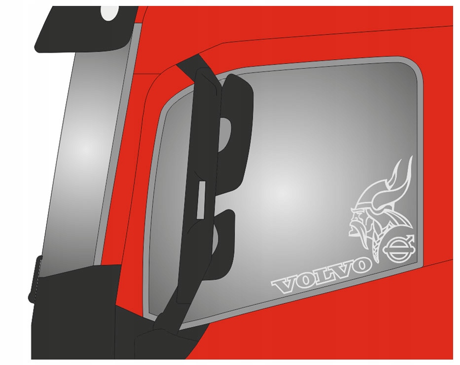 

Naklejki Narożniki Na Szybę Volvo Viking Wiking