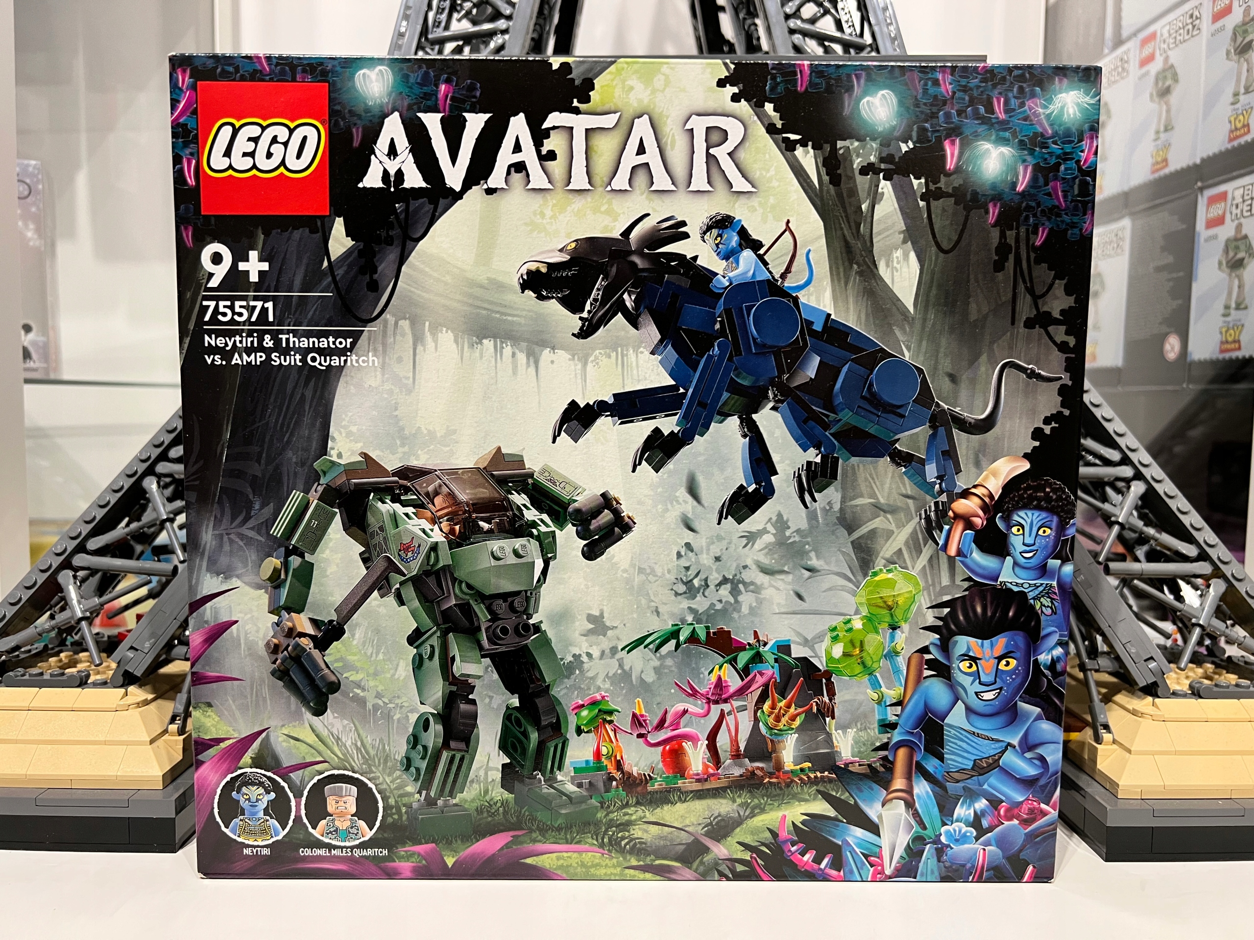 LEGO Avatar 75571 Neytiri i Thanator kontra Quaritch w kombinezonie PZM Marka LEGO