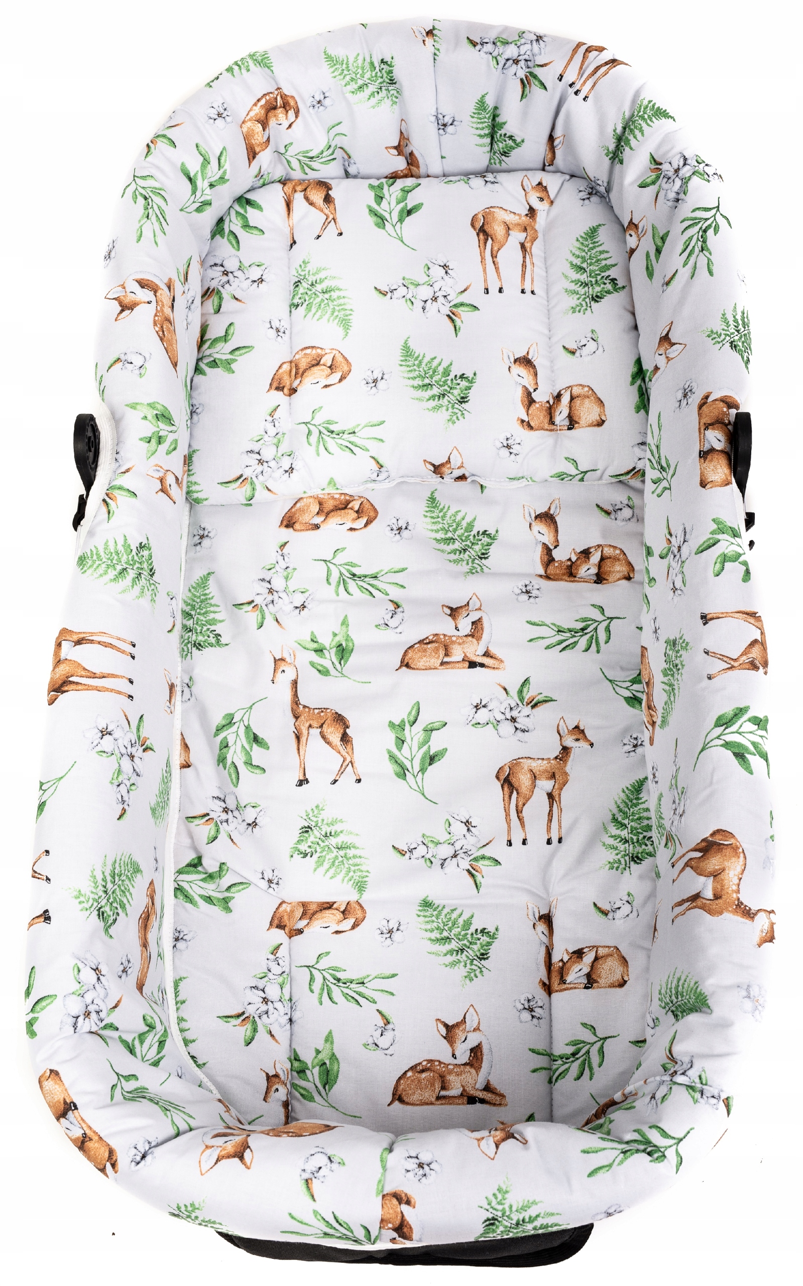 WKŁADKA MATERACYK PODUSZKA DO GONDOLI ZESTAW 3W1 JACKMAR