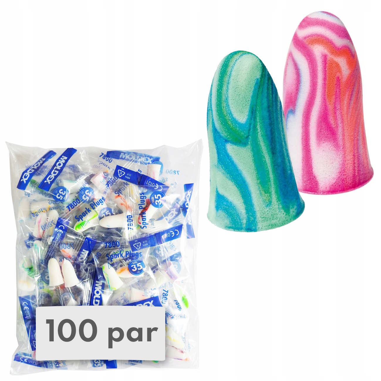 

Zatyczki Stopery do uszu Moldex 7800 100 par