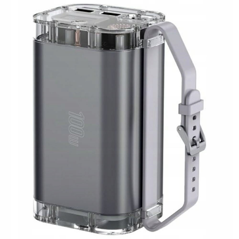 Powerbanka 4smarts Lucid Ultra 40000 mAh 100 W šedá