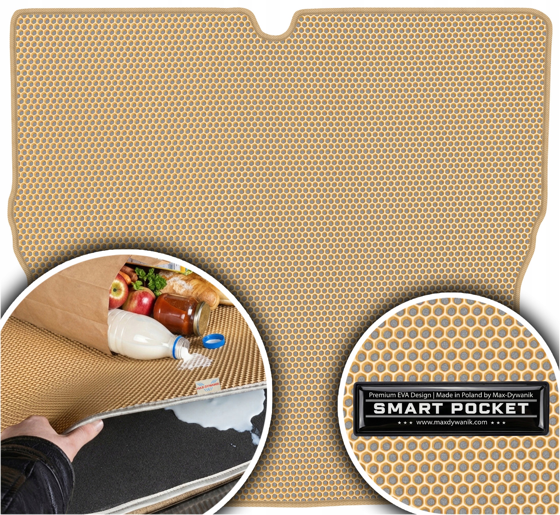 Opel Zafira B Minivan 5os 05-14 Vložka do batožinového priestoru Eva Smart Pocket Béžová