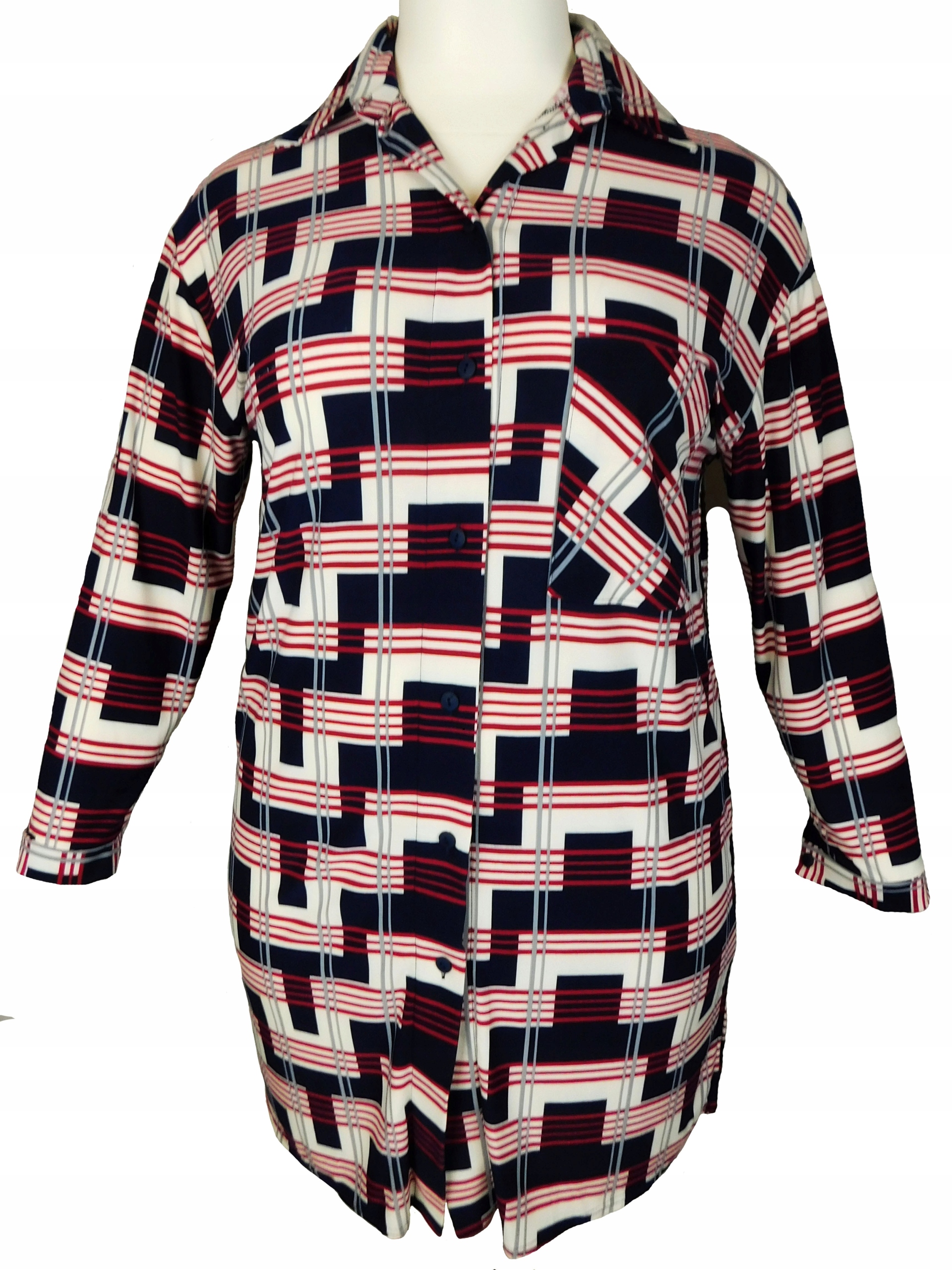 

Tunika koszulowa krata 4XL 58 60